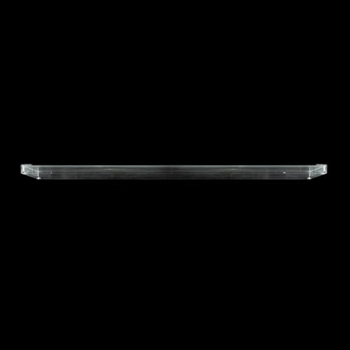 Efavormart 46"x12" Clear Plexiglass Connector Plate for Rectangular Pillar Pedestal Stands, 4mm Thick Acrylic Table Top Bridge with Protective Film - size: 45.5'' Clear