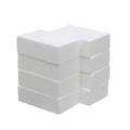Crafare 8 Pack Craft Foam Blocks 8X4X2 Inch Polystyrene Brick Rectangle for Arts,School Modeling Projects Sculptures,Floral Arrangements,Party Table Centerpieces - size: 8x4x2inch 8pcs