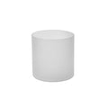 WGV Cylinder Vase, Diameter 5", Height 5", Frosted Glass Floral Planter Container, Floating Candle Holder for Wedding Party Event Home Office Decor, 1 Piece - size: 5"x5"H FR