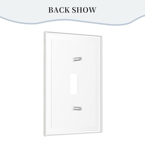 Decorative Art Light Switch Covers Watercolor Wildflower Bouquet Single Toggle Wall Plate Decorative Switchcover Electrical Switchplate for Home Decor - color: Watercolor Wildflower Bouquet, size: 1-Gang Toggle / 5 x 3 IN