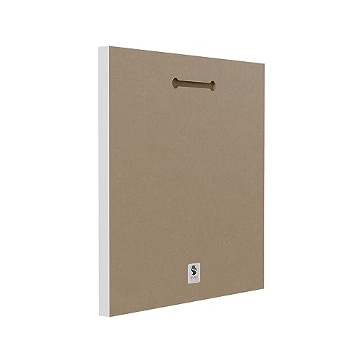 'Classic Flower Arrangement White Varied'| Wall Plaque Art | Stupell Industries | 12 x 12 Inches, Easy to Hang and Sturdy, Made in USA, by Nan
