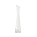 20cm/7.9inch Tall Clear Glass Thin Narrow Necked Bud Vase Slim Single Stem Flower Vase Floral Vase Centerpiece for Wedding Party Home Table Decor - size: 20cm/7.9inch