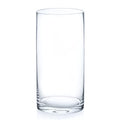 Enova Floral Cylinder Glass Vase - 6 x 12 Inches Round Large Flower Vase, Tall Pillar Candle Holder for Floating Candles and Flowers, Wedding Centerpiece (1 Piece) - size: 6H