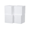 Crafare 4 Pack Craft Foam Blocks 6x6x6inch Polystyrene Brick Square for Arts School Projects Sculptures Floral Arrangements Modeling and Centerpieces - size: 6x6x6in 4pcs