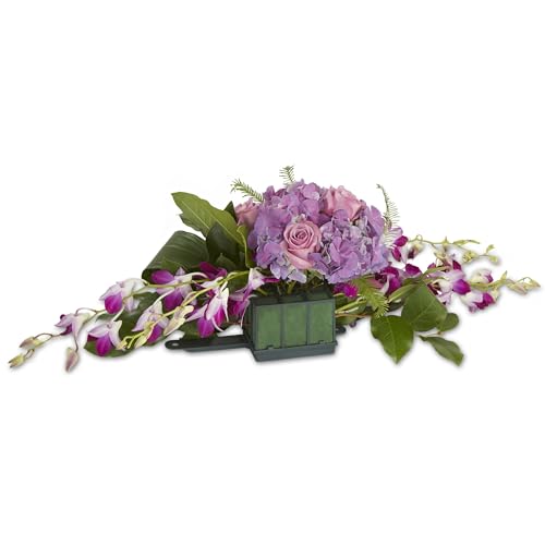 FloraCraft Floral Cage Arranger with Floral WetFōM 3.25 Inch x 3.75 Inch x 4.6 Inch Green - size: 4.625 x 3.75 x 3.25"