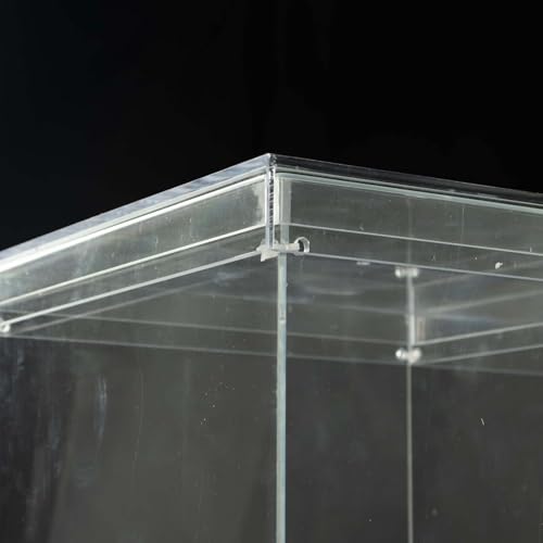 Efavormart 46"x12" Clear Plexiglass Connector Plate for Rectangular Pillar Pedestal Stands, 4mm Thick Acrylic Table Top Bridge with Protective Film - size: 45.5'' Clear