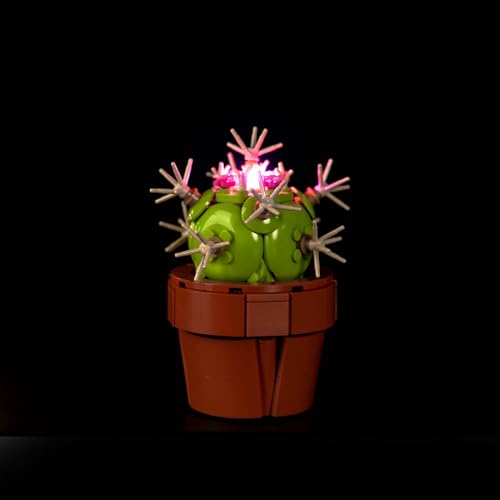 LED Light Kit for Lego 10329 Tiny Plants Creative Building Set, Decoration Lights for Carnivorous, Tropical and Arid Flora, Build and Display Cactus Décor,(Lights Only, No Lego Models) - color: Tiny Plants 10329, size: Standard Version