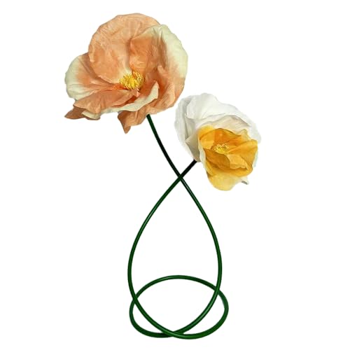 3D Champagne Gold White Orange Artificial Flowers Decor for Party - Fake Flowers Waterproof Set Decoration for Home Room Kitchen Garden, Shopping Mall Supermarket Decoration - color: L-mixed Color-a