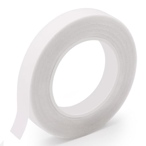 Floral Tape, 1/2inch Flower Tape, White Flower Tape for Bouquet Stem Wrap Floral Arranging Craft Projects Corsages, Wedding Bouquet - color: White
