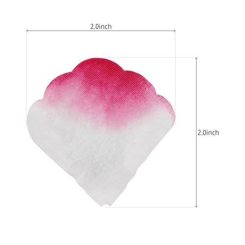 JHFGJGH 500 Pcs Exquisite Red&White Rose Petals, Emulation Silk Rose Petals, Artificial Flower Petals for Romantic Nights, Weddings, Events, and Valentine's Day Deco (Red&White) - color: Red&white