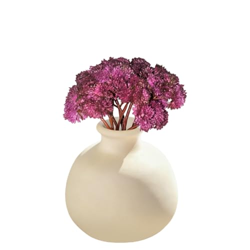 4PCS Artificial Succulent Flower, Plastic Plants Green Artificial Plants for Home Garden Decorations, Party Decorations, Bedroom Office Decorations, Wedding Decorations(Purple) - color: Purple, size: 4PCS