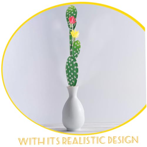 Holibanna Artificial Cactus Cactus Statue Decor Figurine Garden Decor Craft for Desktop Artificial Prickly Desktop Garden Ornament Ornament