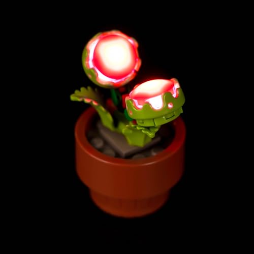 LED Light Kit for Lego 10329 Tiny Plants Creative Building Set, Decoration Lights for Carnivorous, Tropical and Arid Flora, Build and Display Cactus Décor,(Lights Only, No Lego Models) - color: Tiny Plants 10329, size: Standard Version