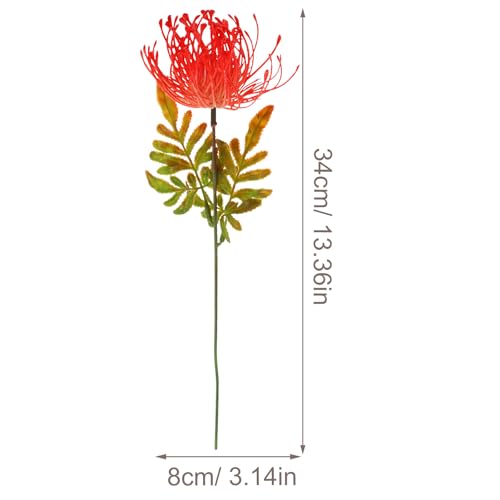 10 Pcs Artificial Lily Flower Stems 13.38 Inch Fake Flowers for Wedding Decoration Home and Photography Props