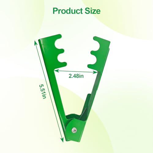 2PCS Rose Thorn Stripper Tool Thorn Remover for Roses Durable Iron Floral Stem for Removing Thorns and Leave Flower Stem Cutter - style: 2 PCS