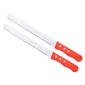 PATIKIL Floral Foam Knife, 2 Pcs 37.5 x 3.1CM Florist Professional Cutting Knife for Flower Foam Block Cake, Wooden Handle - size: 37.5 x 3.1CM