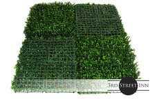 3rd Street Inn Artificial Greenery Wall Panels for Privacy - 12-Pack - color: Soft Touch Holly