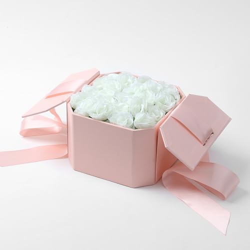 SITUMEIZI 100 Pcs 1.3 inches Mini Rose Head White Artificial Roses Fake Silk Flower Ivory White for Wedding Decor, Graduation Cap, Cake, DIY Flower Wall Mother's Day Home Party Decor - color: Ivory-white