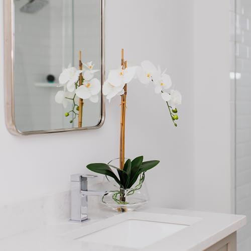 Eternally Hopeful - Faux Floral Arrangement, Large-Size Premium Artificial Indoor Flower Display with Beautiful Blooms and Foliage - High Energy Natural Looking Floral - color: Eternally Hopeful