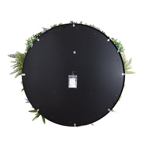 Nearly Natural 38in. Amazon Rainforest Artificial Living Wall Panel - UV Resistant, Indoor/Outdoor Greenery in Black Aluminum Frame, Easy to Hang - Ideal for Home, Office, Events