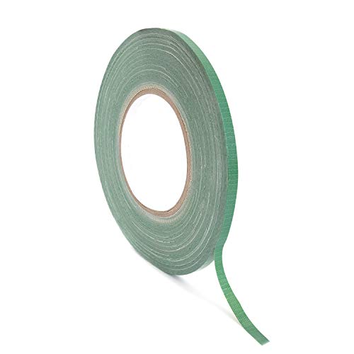 Royal Imports Floral Tape Green, Flower Stem Wrap Adhesive Waterproof Florist Tape for Decorative Bouquets Arranging and Crafts - 0.25" (60 Yd/180Ft) - 1 Roll - size: Quarter Inch Wide - 1 Roll