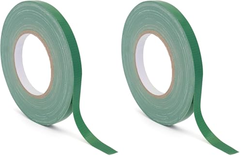 Royal Imports Floral Tape Green, Flower Stem Wrap Adhesive Waterproof Florist Tape for Decorative Bouquets Arranging and Crafts - 0.5" (60 Yd/180Ft) - 1 Roll (Pack of 2) - size: Half Inch Wide - 1 Roll (Pack of 2)
