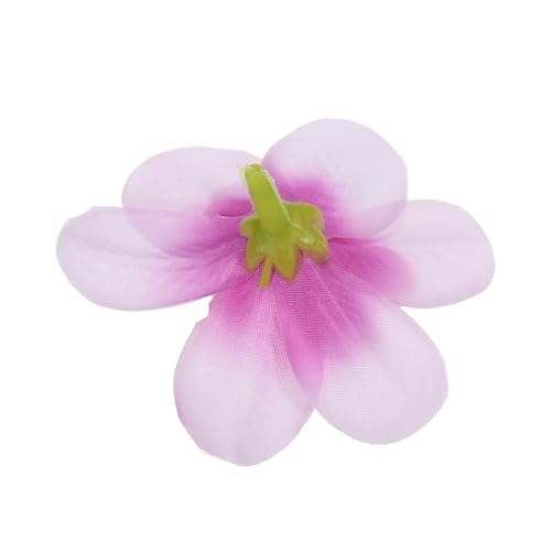 PATIKIL Artificial Orchid Petals, 24Pcs Faux Orchid Flower Head Fake Butterfly Flowers Crafts for Home Wedding Decoration, Light Purple - color: Light Purple