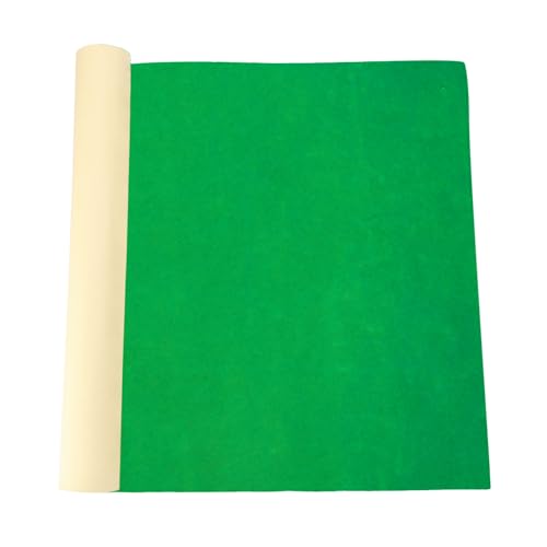 MECCANIXITY Artificial Model Grass Mat 16 Inch x 39 Inch Artificial Grass Turf Realistic Fake Grass Decor for Model Trains Scenery Craft Lawn Garden Decoration, Emerald Green - color: Emerald Green