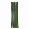 18 Gauge Floral Stem Wire, 13 Inch, Dark Green, 100 Pcs | Paper Wrapped Craft Wire, For Flower Arranging, DIY Crafts - size: 18 Gauge