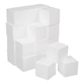 Crafare 2x2x2 Inch Foam Square Blocks 24Pack Mini Square Cubes for Sculpting Polystyrene Cubes for Crafting Modeling Art Projects - size: 2x2x2inch 24pcs