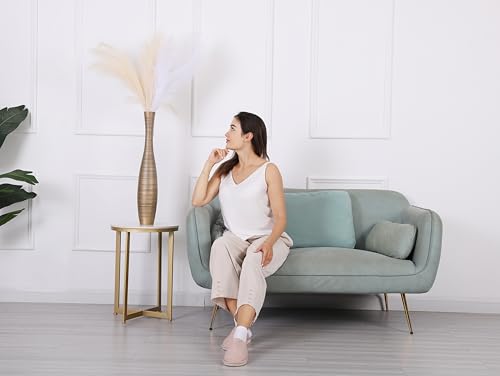 Leewadee Decorative Tall Floor Vase for Living Room Decor, 26 inches, Gold, Resin - color: Gold, size: 26 inches