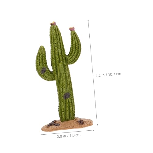 Ipetboom 5pcs Artificial Cactus Decor Faux Cactus Figurines Indoor Home Office Decoration with Realistic Texture for Living Bedroom Gift