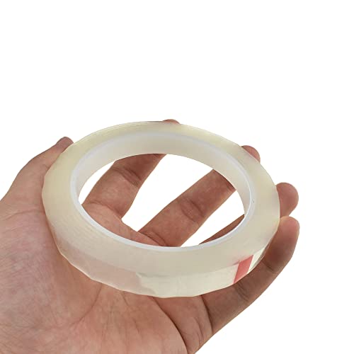 HAHIYO Clear 0.5Inch Wide (217Feet/72Yard Total) 1Rolls Floral Tape Waterproof Florist Tape Flower Wrap Adhesive Waterproof Decorative Tape for Bouquet Stem Wrapping Flower Arranging and Floral Craft - color: Clear, size: Clear-0.5in-1P/72Yard