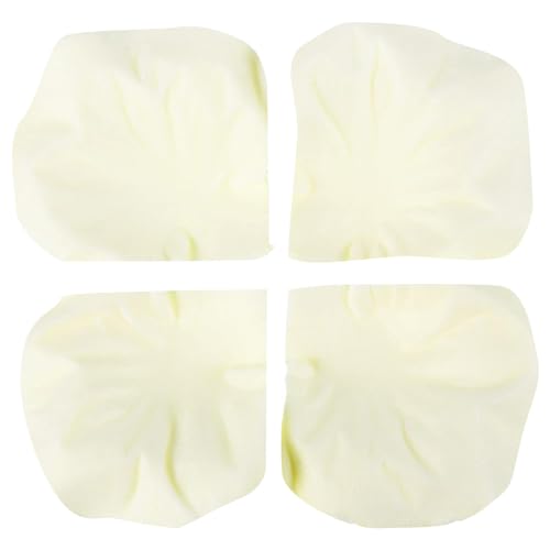 SITUMEIZI 1500PCS Rose Petals for Romantic Night for Her Set Wedding Party Decoration Marriage Proposals Decor Flowers Petals Fake Rose Artificial Silk Rose Petals(Ivory White) - color: Ivory White, size: 1500