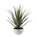 CG Hunter Faux Agave Plant, Premium Artificial Indoor Plant Stands 31.5” Tall and Enhances Interior Design, Lifelike-Leaves Create Realistic Natural Appearance, Planter Pot Included - size: 31.5" Agave