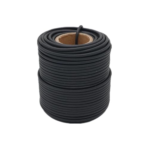 Garden Flexible Wire Tie, Soft Twist Plant Ties Support Plant Vines for Supporting and Fixing Garden Planting Branches Vines & Stems ，Organize Data Wire and Office Organization 160ft - color: black（160ft）