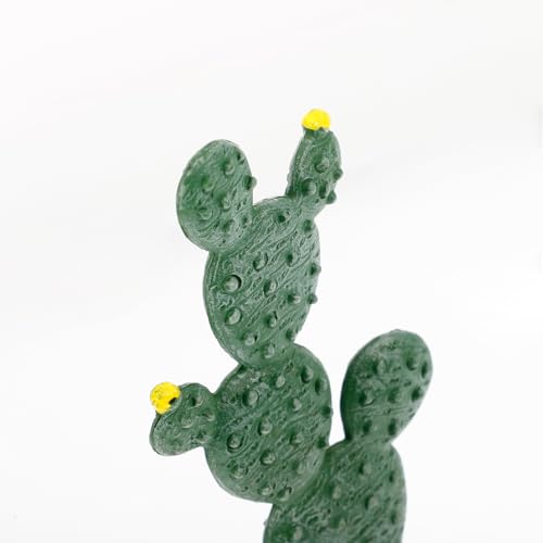 Cabilock 5pcs Fake Plant Succulents Artificial Cactus Tree Wall Decor Easy to Maintain Cactus Ornament for Office Home