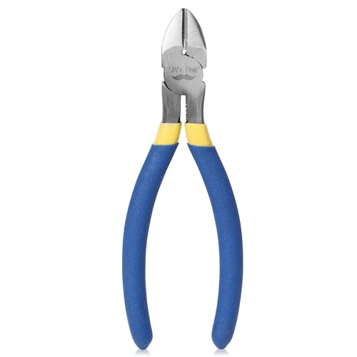 Mr. Pen- Wire Cutter, 6 Inch, Wire Cutters, Diagonal Wire Cutters | Flush Cutter, Nippers, Side Cutters, Flush Cutters, Diagonal Cutter, Cutting Pliers, Floral Wire Cutter, Wire Pliers - color: Blue, size: 6 inch, 1 Pack