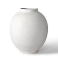 White Ceramic Large Vase - 9.84 Inch Round Modern Ceramic Vases,Tall Vase for Decor Living Room Table Decor and Festive Home Interiors - size: 9.83Inch