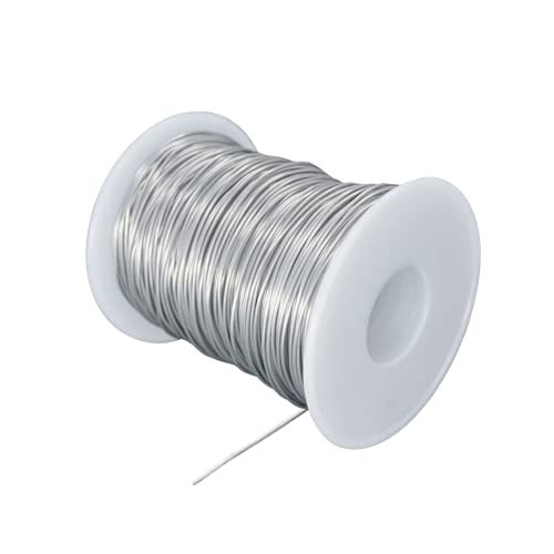 18 Gauge (1 mm) 304 Stainless Steel Wire 100 Ft for Bailing Wire Sculpting Wire Jewelry Making Wire - size: 18 Gauge
