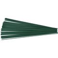 HAHIYO 2mm 14Gauge Dark Green PE-Wrapped Metal Floral Wire 12 Inches(30cm), 70 Pack Flexible Paddle Wires Florist Wire Garden Wires for Craft Christmas Wreath Flower Arrangement Bouquet Wedding DIY