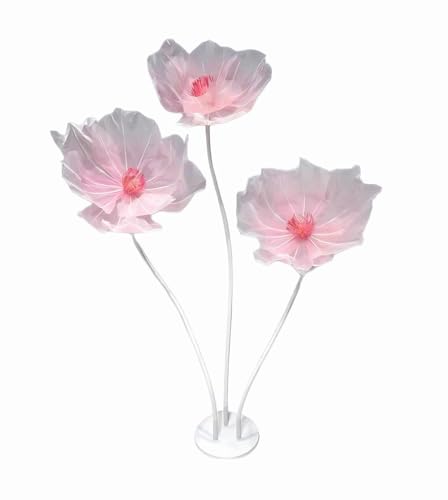Giant Flower Decoration for Wedding Background, Party Decoration, Birthday Party, Photography Props, Shop Window Props, Banquet, Stage, Mall Display (Starlight Pink) - color: Starlight Pink