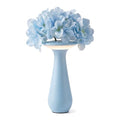 Cordless Flower Table Lamp, Rechargeable LED Vase Night Light | flower vase,small table lamp，flower table lamp，nightstand lamp - color: Blue