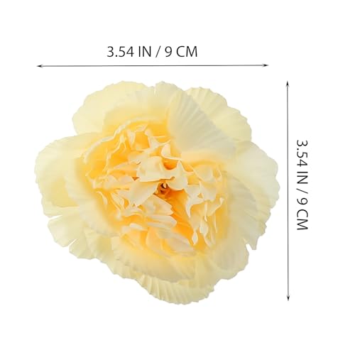 21pcs Artificial Peony Flower Heads Small Fake Flowers Silk Simulation Craft Decorations for DIY Wedding Party Home Décor