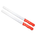 PATIKIL Floral Foam Knife, 2 Pcs 42.5 x 3.1CM Florist Professional Cutting Knife for Flower Foam Block Cake, Wooden Handle - size: 42.5 x 3.1CM
