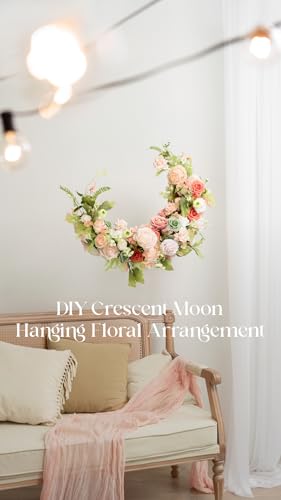 Ling's moment Artificial Flowers 25Pcs Deep Coral Roses Decor w/Stems,3" Real Touch DIY Foam Floral for Wedding Bouquet/Centerpieces, Outdoors Party Backdrop, Room/Table, and Garden/Pot Decorations - color: Pk- Coral & Peach Pearl, size: 25Pcs
