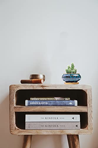Cute Ceramic Succulent Garden Pots, Planter with Drainage and Attached Saucer, Set of 5 -Plants Not Included (Burner) - color: Burner