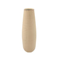 Hosley 16 in High Enamel Finish Metal Vase, Ideal for Dried Flowers Gift for Floral Arrangements Wedding Home Spa Votive Candle Gardens - color: Enamel Finish 1