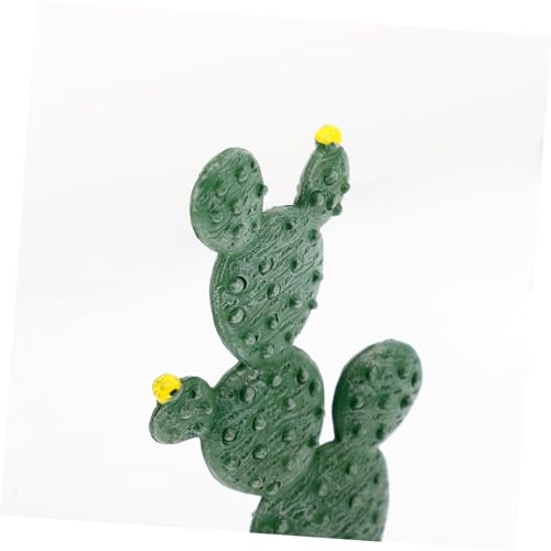 Ipetboom 5pcs Artificial Cactus Decor Faux Cactus Figurines Indoor Home Office Decoration with Realistic Texture for Living Bedroom Gift