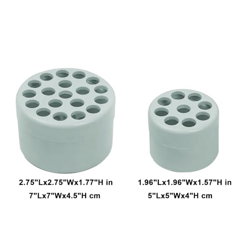 2 Pack Flower Arrangement Holder for Vase, Spiral Blossom Grid Flower Frog Stem Support, Ikebana Bouquet Tool (Green) - color: Green